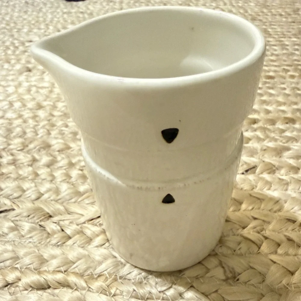 Pottery Barn ceramic pitcher creamer